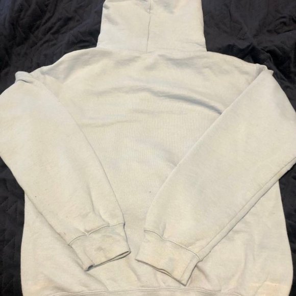 Harry Styles Treat People With Kindness Light Blue Hoodie with Pink Lettering - Picture 3 of 10